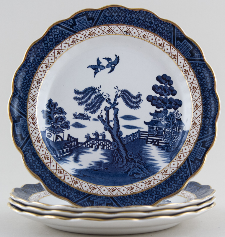 Set of 4 Plates c1950s